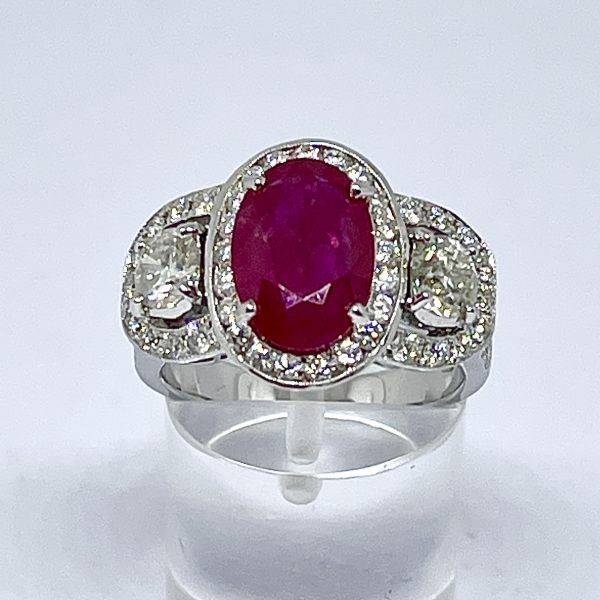 Ruby and Diamond Ring